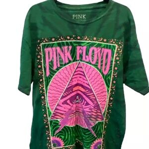 Pink Floyd T-Shirt Mens L/XL Vintage Style Rock Band Music Short Sleeve New